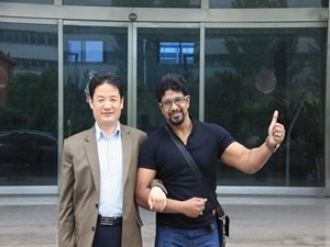 2014年4月印度客戶來(lái)公司